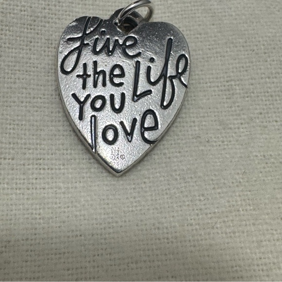 James Avery “love the life you live” retired charm - Picture 2 of 2